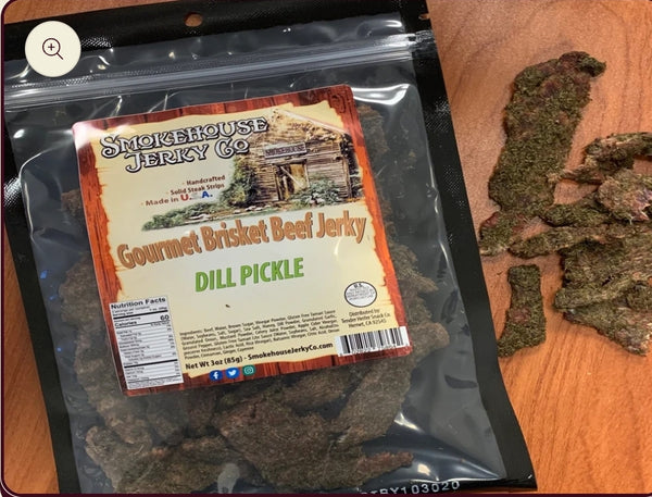 Dill Pickle Brisket Jerky