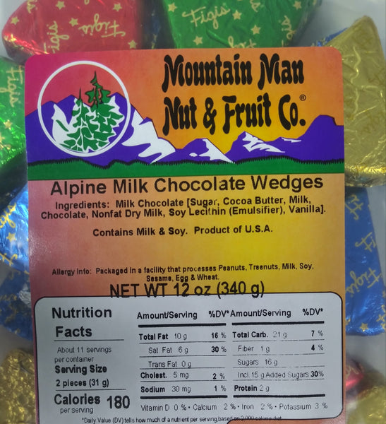 Alpine Wedges Label