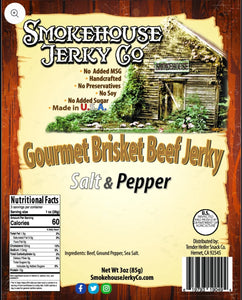 Sea Salt & Pepper Brisket Jerky