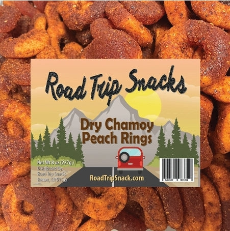Dry Chamoy Peach Rings