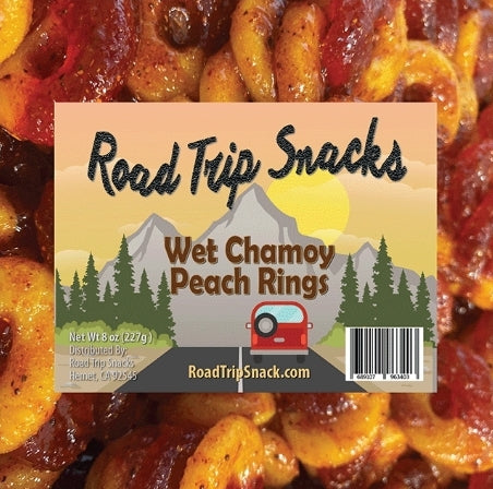 Wet Chamoy Peach Rings