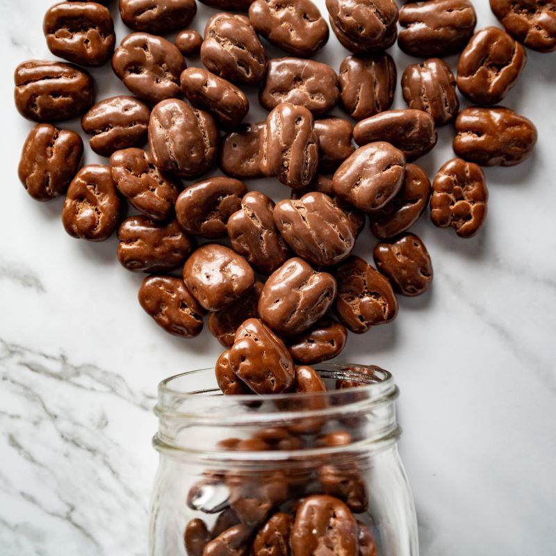 chocolate covered pecans